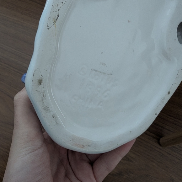 LOTUS CHRSITMAS SNOWMAN 1996 DECOR NAPKIN HOLDER - Picture 3 of 3